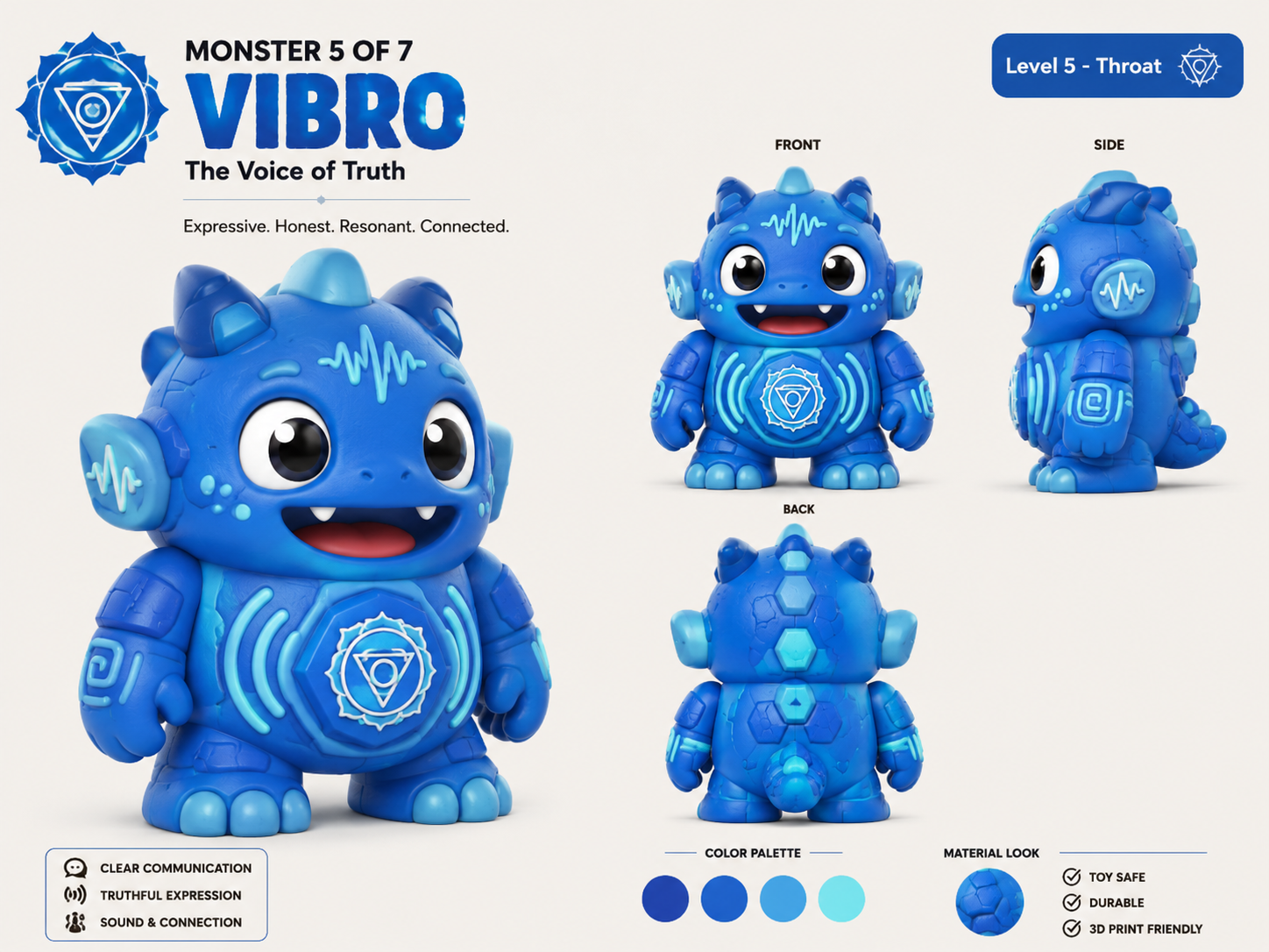 Blue Voice Monster
