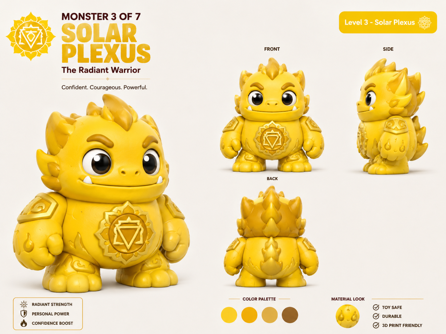Yellow Sun Monster